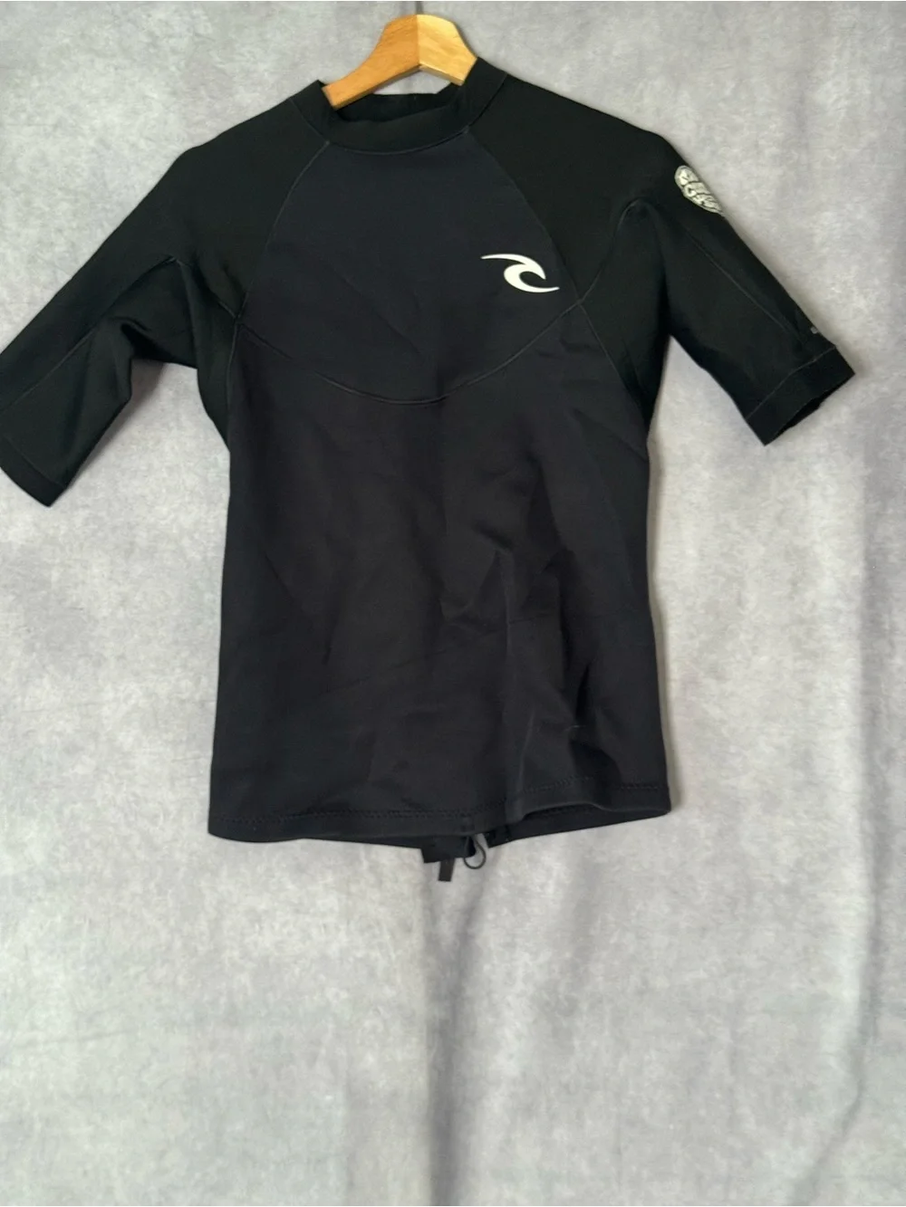 Rip Curl Wetsuit Jacket Short Sleeve Dawn Patrol 1.5mm Black